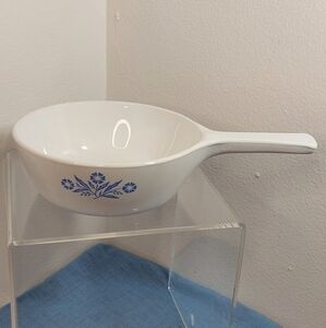 Vintage Corning Ware Blue Cornflower P-81-b Sauce Pan/Skillet 1 Pt